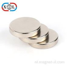Sterke groothandel Nickle Finish Disc Neodymium Magnet